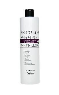 BE HAIR BE COLOR NO YELLOW Szampon niwelujący żółte odcienie 500ml