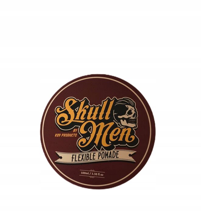 Skull Men Flexible Pomade, Elastyczna Pomada Do Stylizacji Włosów 100ml