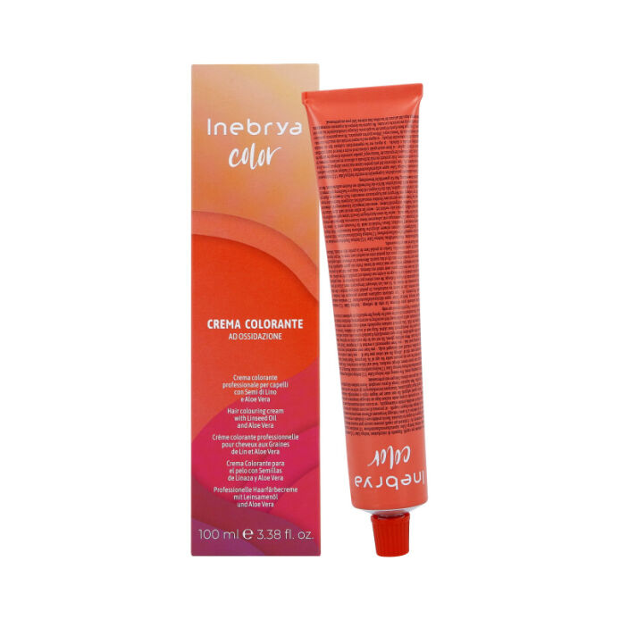 Inebrya Color - farba krem koloryzujący do włosów, 100ml