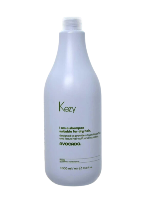 KEZY Avocado szampon do włosów suchych 1000 ml
