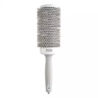OLIVIA GARDEN EXPERT BLOWOUT SPEED Szczotka do modelowania  Wavy Bristles White&Grey XL 55 mm