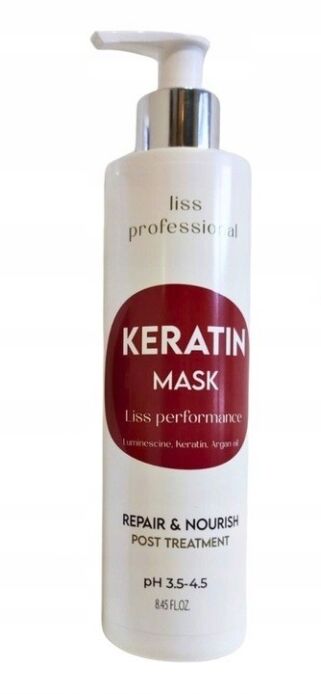 ONIX Maska keratynowa do włosów Liss Perfomance Keratin Mask 250 ml