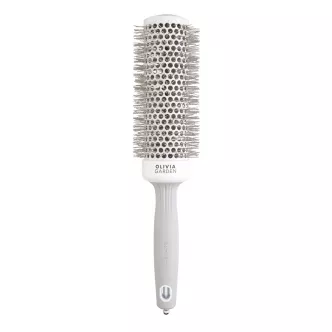 OLIVIA GARDEN EXPERT BLOWOUT SPEED Szczotka do modelowania  Wavy Bristles White&Grey XL 45 mm
