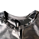 Peleryna fryzjeska SATYNA czarna - 2