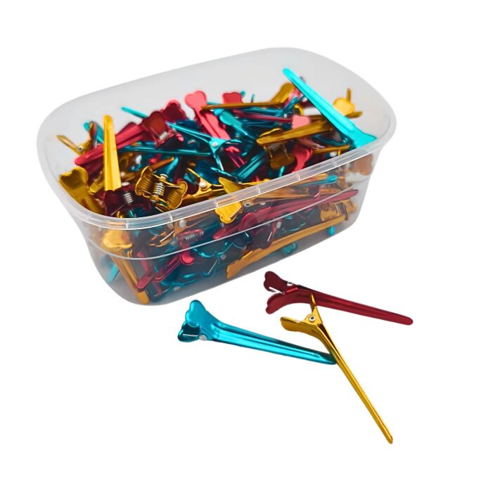 ARTE TOOLS Klipsy Pojedyncze kolorowe 54 mm – 100 szt./kpl.